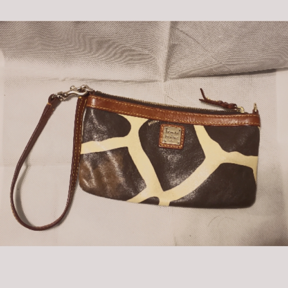 Dooney and Bourke Giraffe Print Wristlet